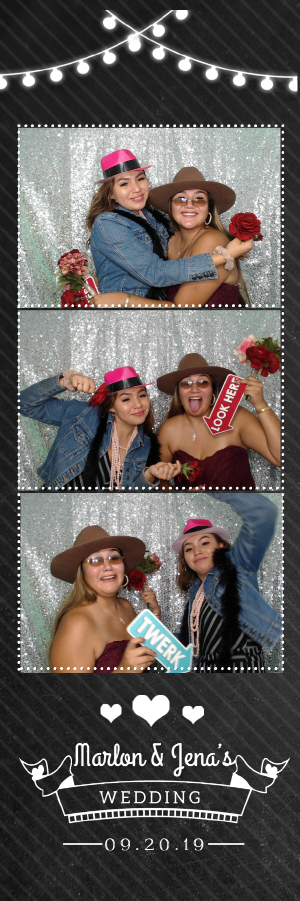 Jena and Marlon's Wedding | View more photos from the event at gallery.photoboothbillings.com/u/PhotoBoothBillings/Jena-and-Marlons-Wedding